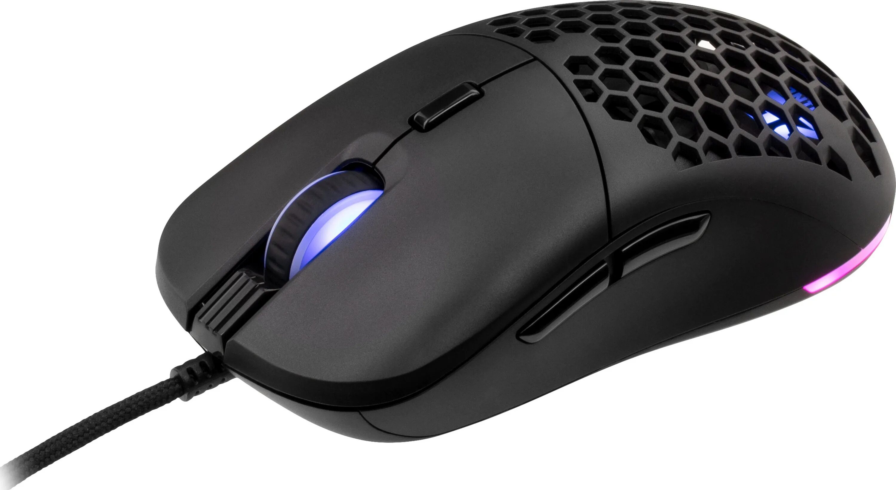 2E Игровая мышь HyperDrive Lite WL, RGB Black