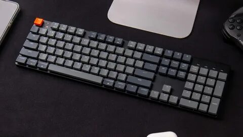 Keyboard Keychron K5 SE 104 Key Optical Blue Low profile RGB Hot-swap Black
