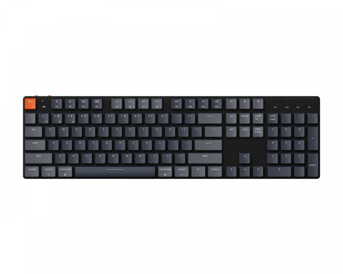Keyboard Keychron K5 SE 104 Key Optical Red Low profile RGB Hot-swap Black