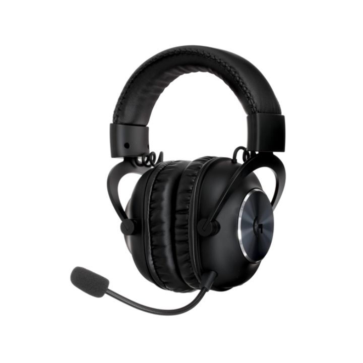 LOGITECH g PRO X simli o'yin eshitish vositasi-Blue Mic-BLACK-USB DAC