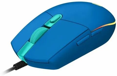 LOGITECH G203 LIGHTSYNC Corded Игровая мышь - BLUE - USB