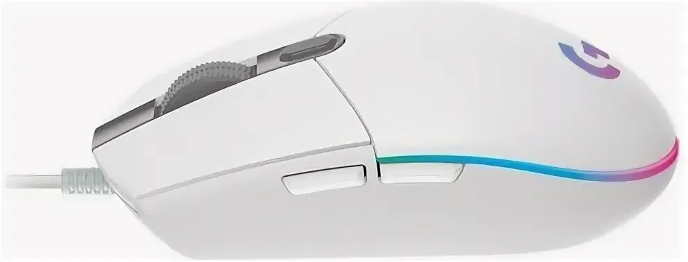 LOGITECH G203 LIGHTSYNC Corded Игровая мышь - WHITE - USB