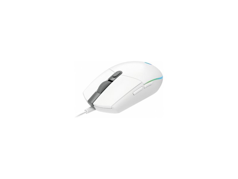 LOGITECH G203 LIGHTSYNC Corded Игровая мышь - WHITE - USB