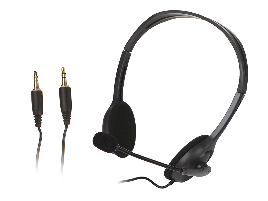 LOGITECH H110 simli Stereo - kulrang/kumush - Dual plug eshitish vositasi