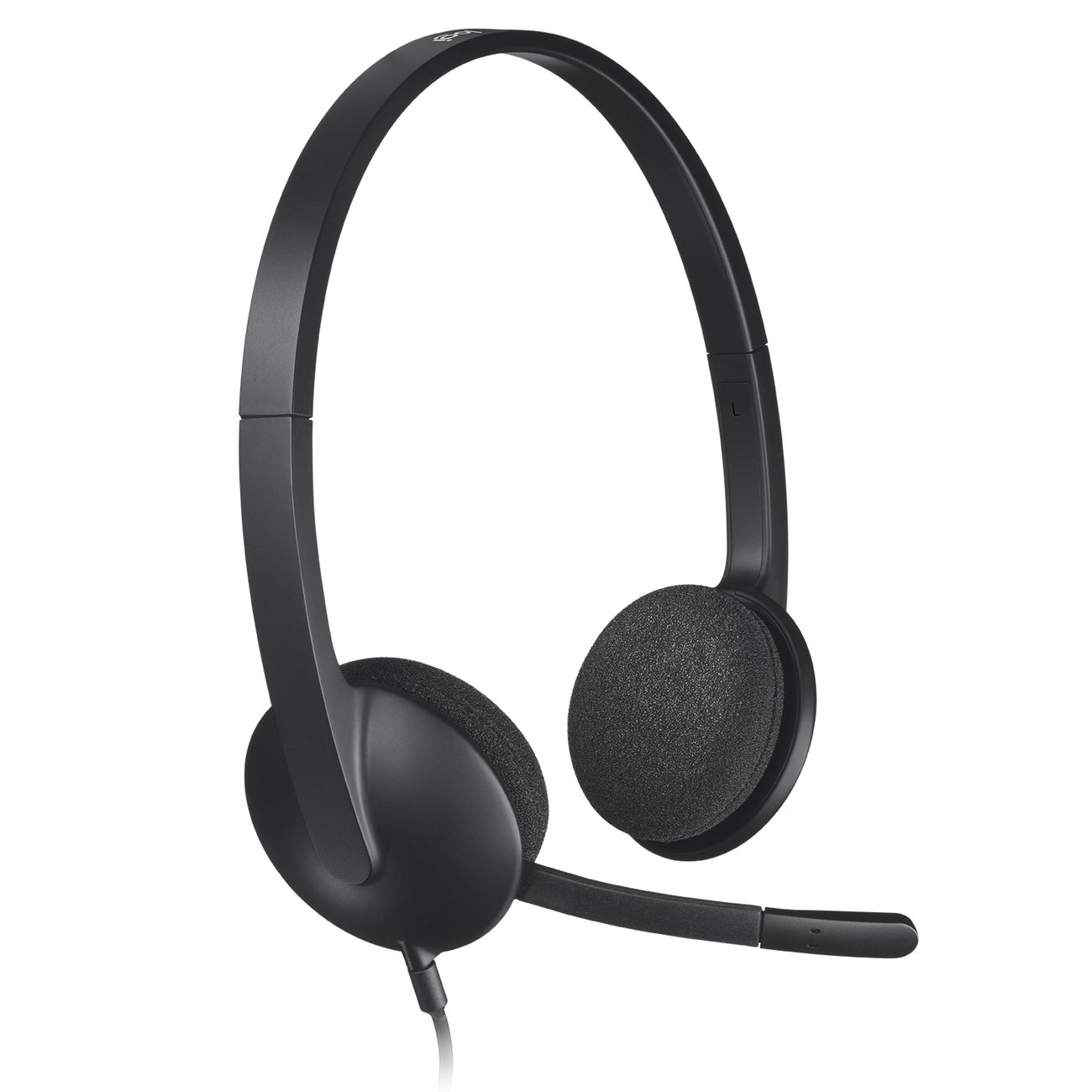 LOGITECH H340 simli eshitish vositasi-qora-USB