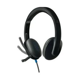 LOGITECH H540 simli eshitish vositasi-qora-USB