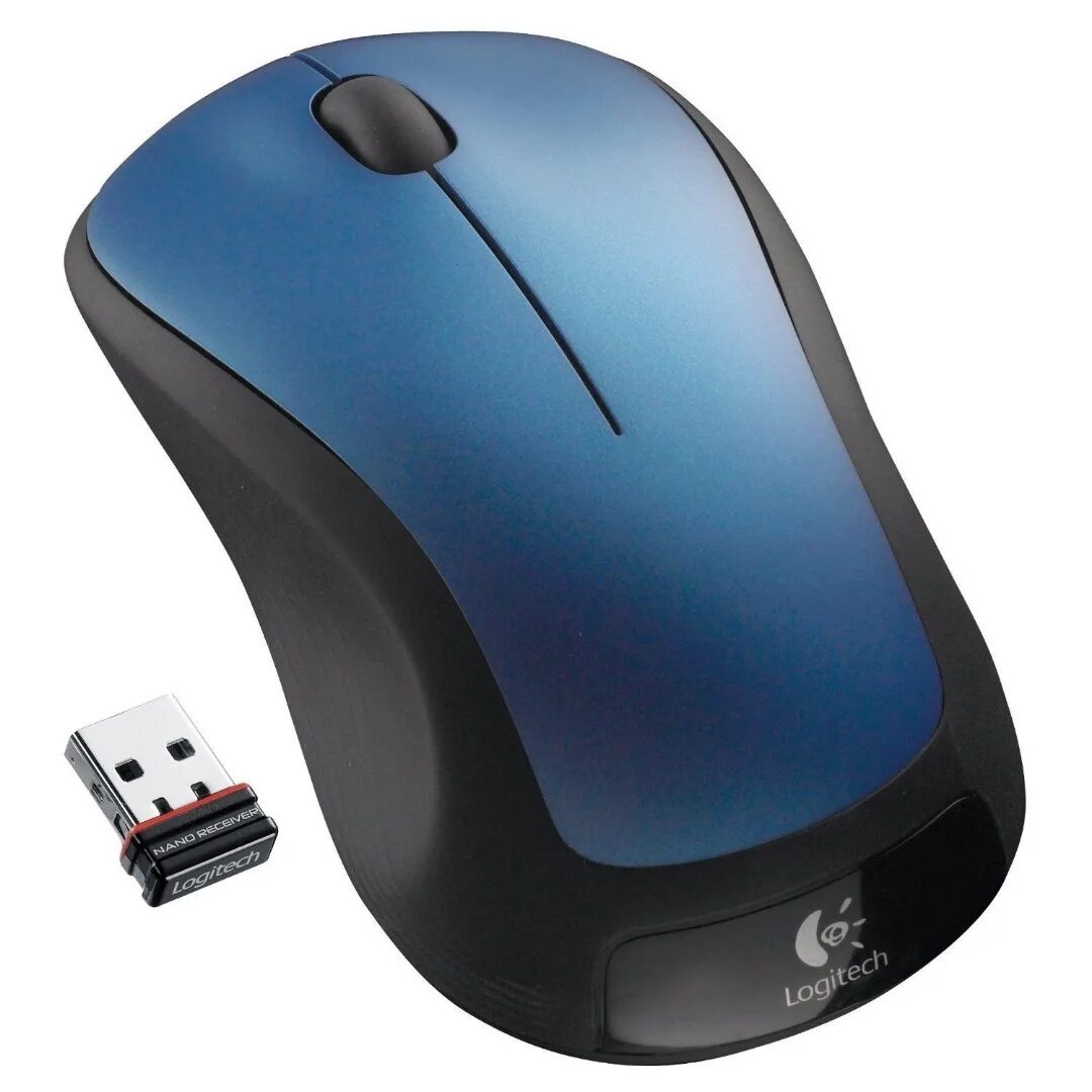 LOGITECH M310 Беспроводная мышь - PEACOCK BLUE