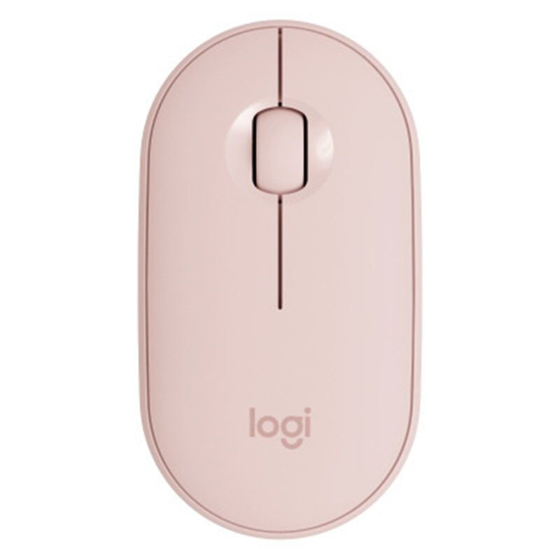 LOGITECH M350 Pebble Bluetooth  Мышь - OFF-WHITE