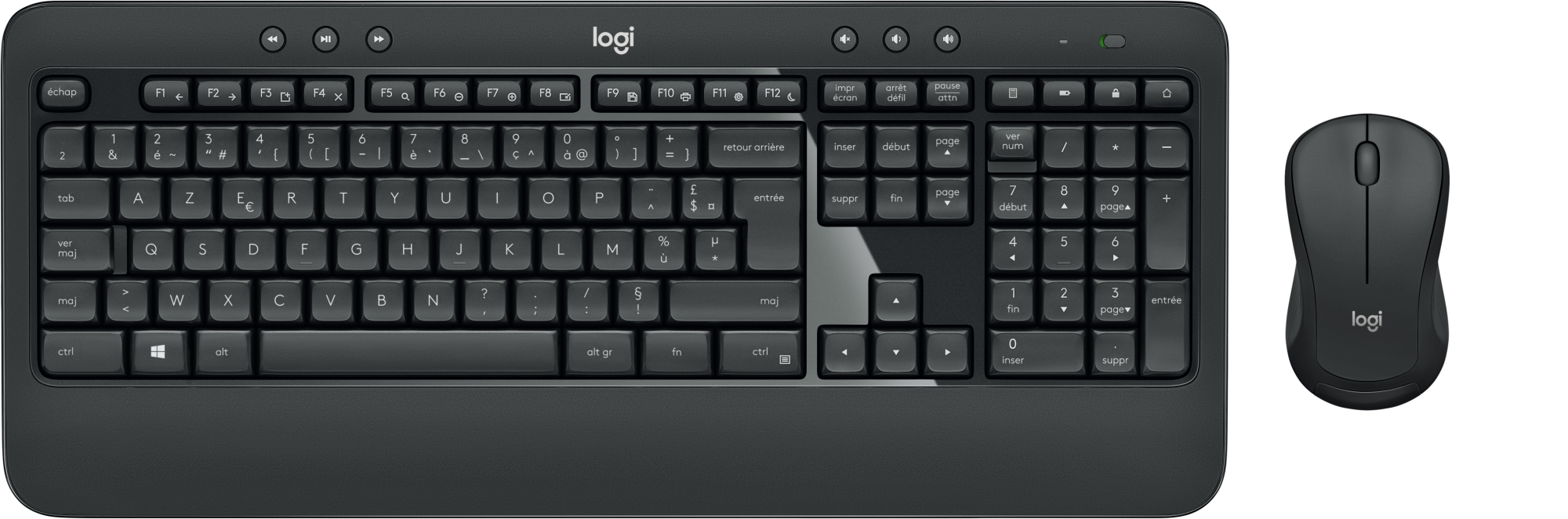 LOGITECH MK540 Advanced  Беспроводная комбинация - BLACK - RUS