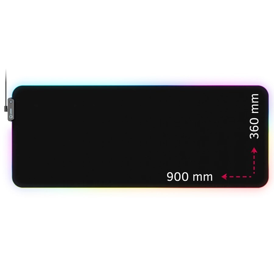 Lorgar Steller 913, Игровая мышь pad, High-speed surface, anti-slip rubber base, RGB backlight, USB connection, Lorgar WP Gameware support, size: 360mm x 300mm x 3mm, weight 0.250kg