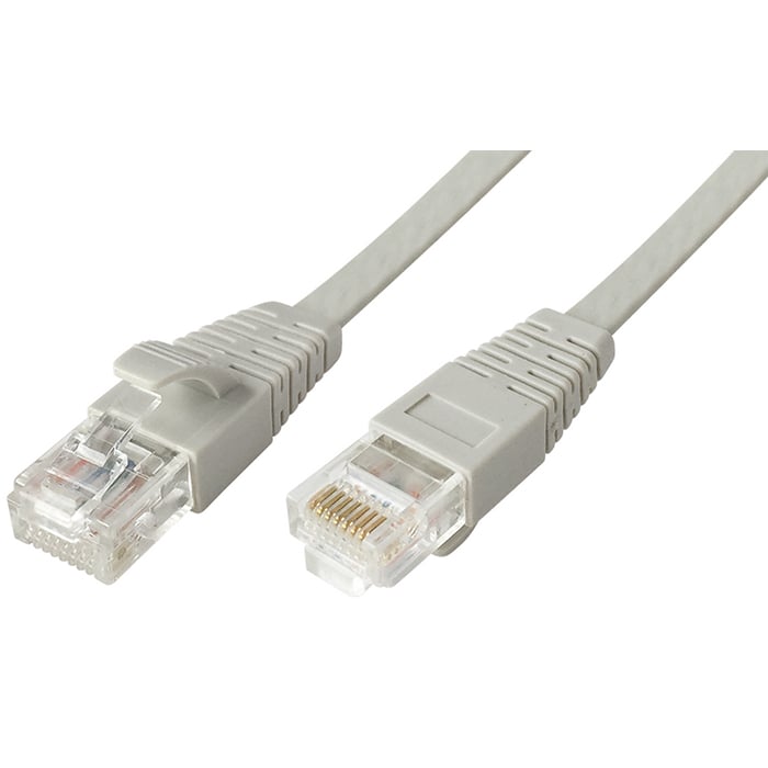 Patch cord  2E Cat 5e,FTP,RJ45, 26AWG ,7/0.16 Cu, 5.00 m, LSZH,Grey