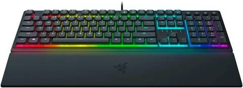 Razer Keyboard membrane Ornata V3 X 104key, USB-A, EN/RU, RGB, black