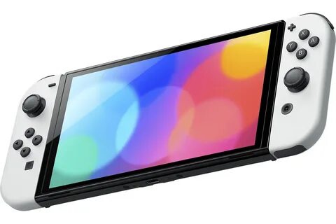 Игровая консоль Nintendo Switch OLED (белая)
