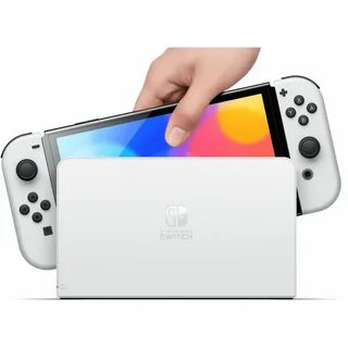 Игровая консоль Nintendo Switch OLED (белая)