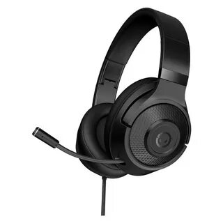 O'yin minigarnituralari,simli LORGAR Noah 101, mikrofonli o'yin eshitish vositasi, 3.5 mm jack connection, kabel uzunligi 2m, foldable design, PU leather ear pads, size: 185*195*80mm, 0.245 kg, qora