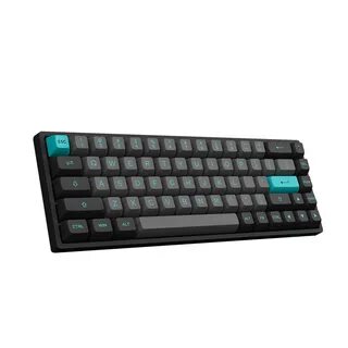 Клавиатура Akko 3068B Plus Black&Cyan CS Jelly Black RGB