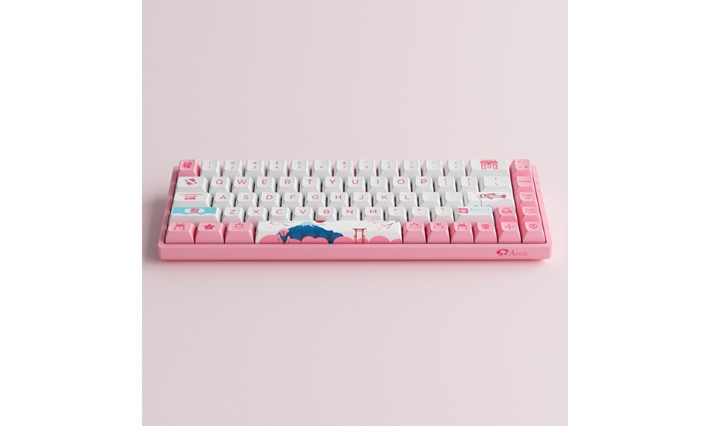 Клавиатура Akko 3068B PlusTokyo R2  CS Jelly Pink RGB