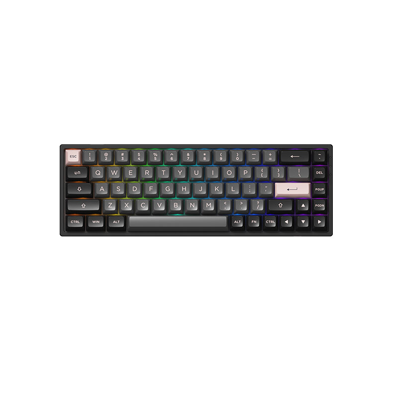 Клавиатура Akko 3068B Plus Black&Gold CS Jelly Purple RGB