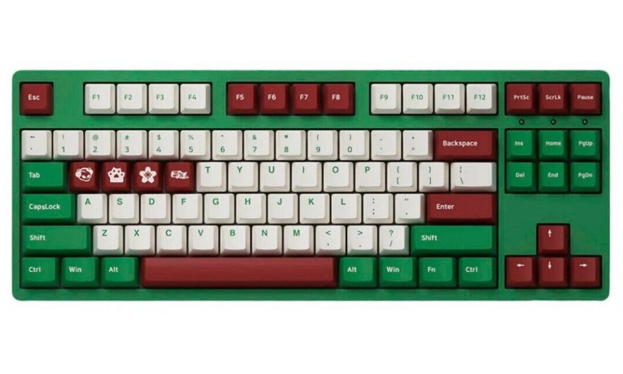 Akko 3087 V2 Matcha Red Bean Cherry Silent Red Klaviaturasi