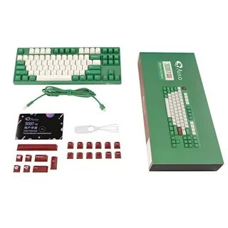 Клавиатура Akko 3087 V2 Matcha Red Bean V2 Pink