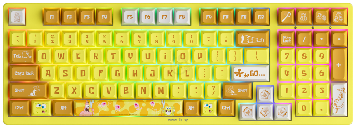 Клавиатура Akko 3098S RGB Sponge Bob CS Starfish RGB