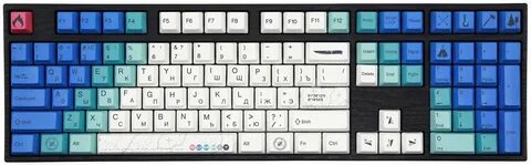 Клавиатура Varmilo MA108M V2 Summit R2, EC Sakura V2,RU