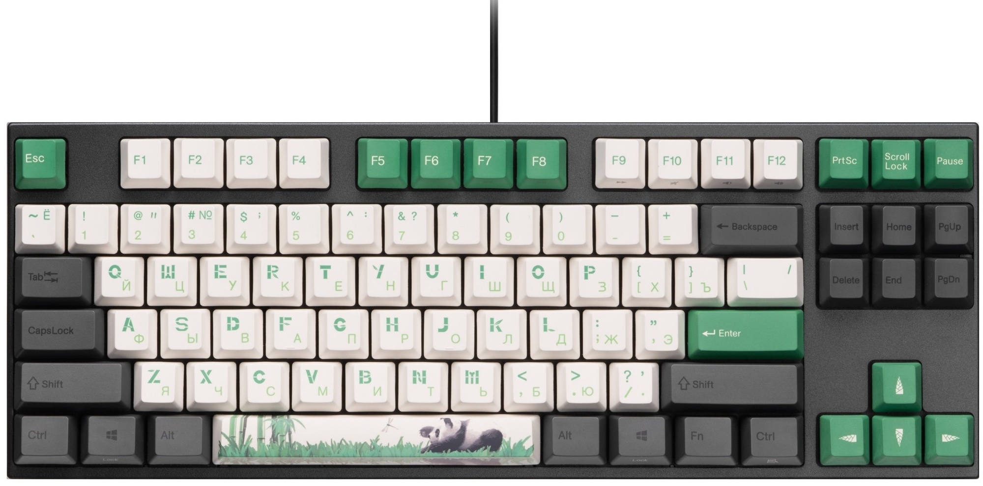 Клавиатура Varmilo MA87M Panda, Varmilo EC Ivy V2