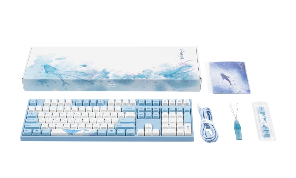 Клавиатура Varmilo VA108M Sea Melody, Cherry MX Brown