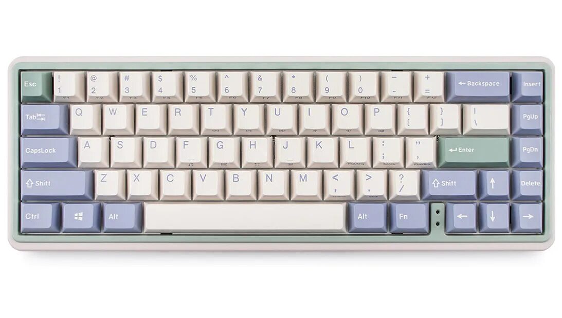Клавиатура Varmilo Minilo VXT67 HOT-SWAP Eucalyptus Kailh Prestige Red EN