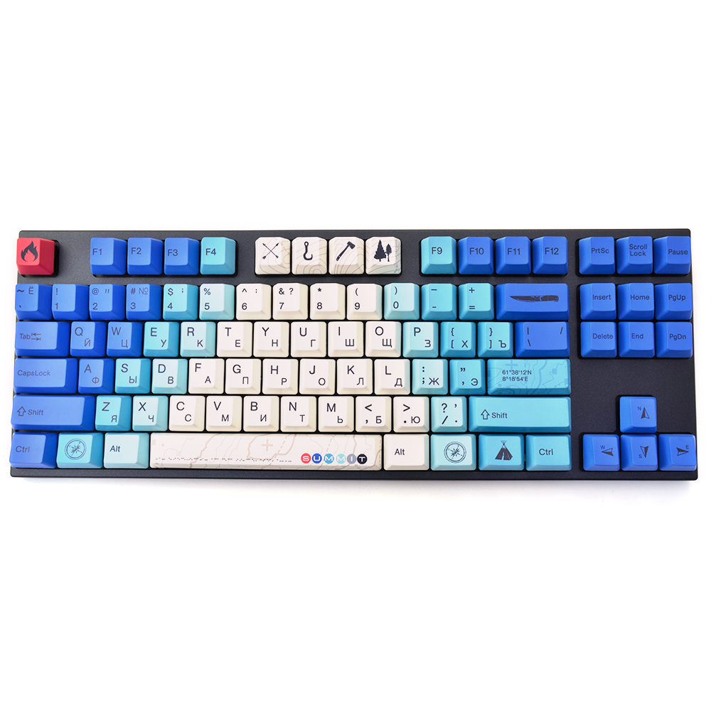 Клавиатура Varmilo VA87M Summit R2 Cherry MX Blue,RU