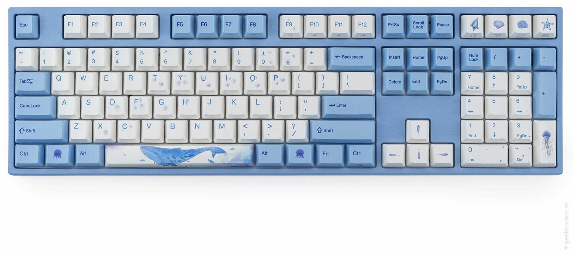 Клавиатура Varmilo VEM87 Sea Melody EC V2 Sakura