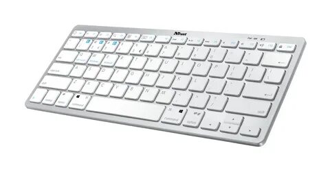 Клавиатура беспроводная Trust Nado BT White