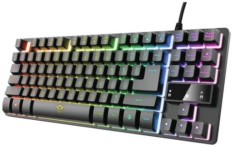 Клавиатура игровая Trust GXT 833 Thado TKL Illuminated Gaming Keyboard