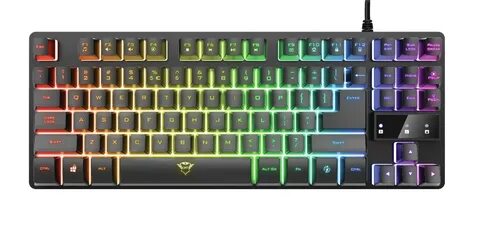 Клавиатура игровая Trust GXT 833 Thado TKL Illuminated Gaming Keyboard