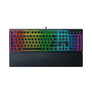 Simli klaviatura Razer Keyboard mechanical Ornata V3 104key, Mecha-Membrane Switch, USB-A, EN/RU, RGB, black