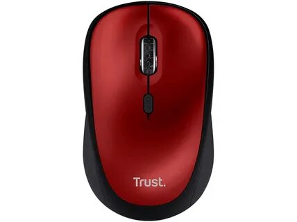 Мышь Trust  Мышь Yvi+ Silent WL ECO RED