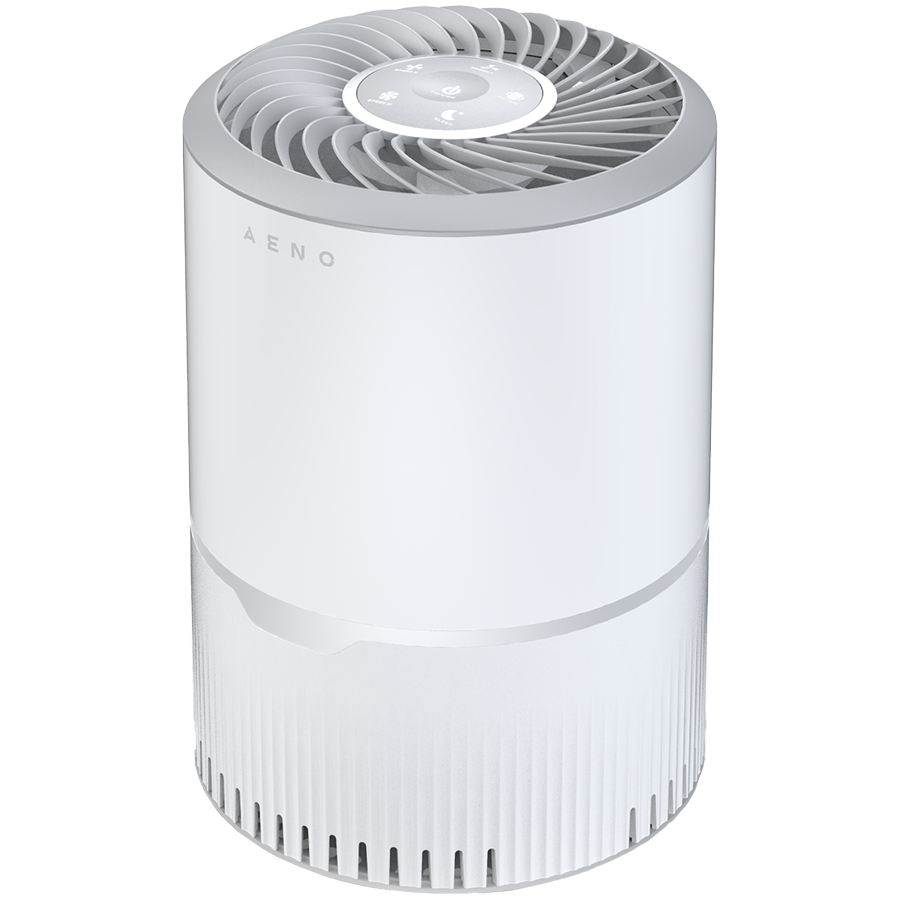 Aeno Air Purifier ap2s havo tozalagich, Wi-Fi, UV lamp, ionizatsiya, Tvoc sensori, CADR 420 m3 / h, 50 m2, carbon filter + Hepa H13, wall mounting