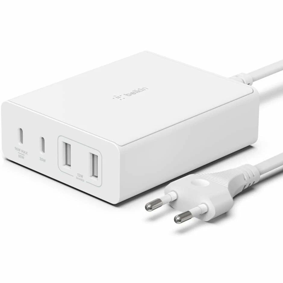 Сетевое ЗУ Belkin Home Charger 108W GAN Dual USB-С/USB-A