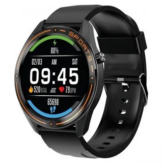 Смарт-часы 2E Motion GT 46 mm Black-Orange