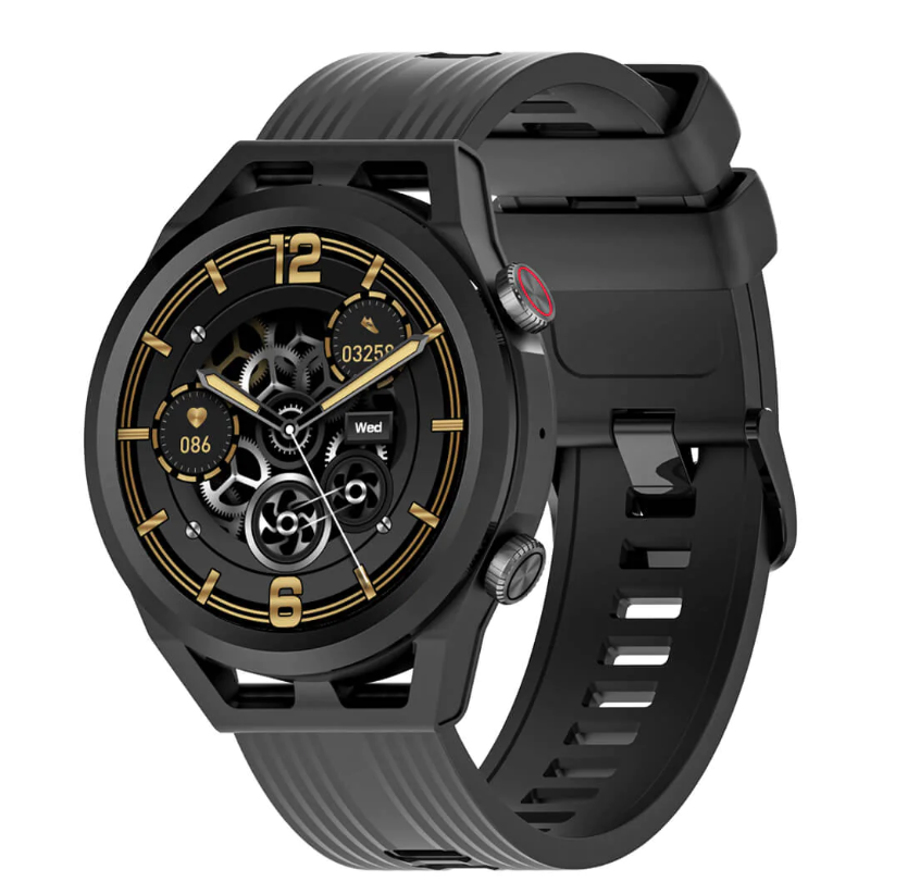 Blackview R8 Pro 46 mm qora aqlli soat