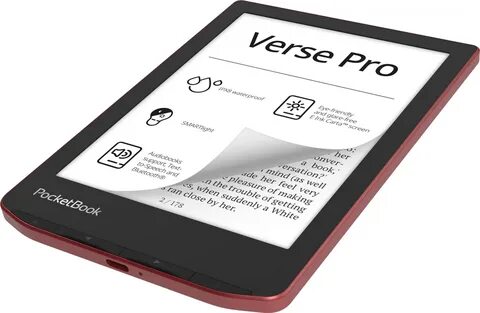 Электронная книга PocketBook 634 Verse Pro, Passion Red