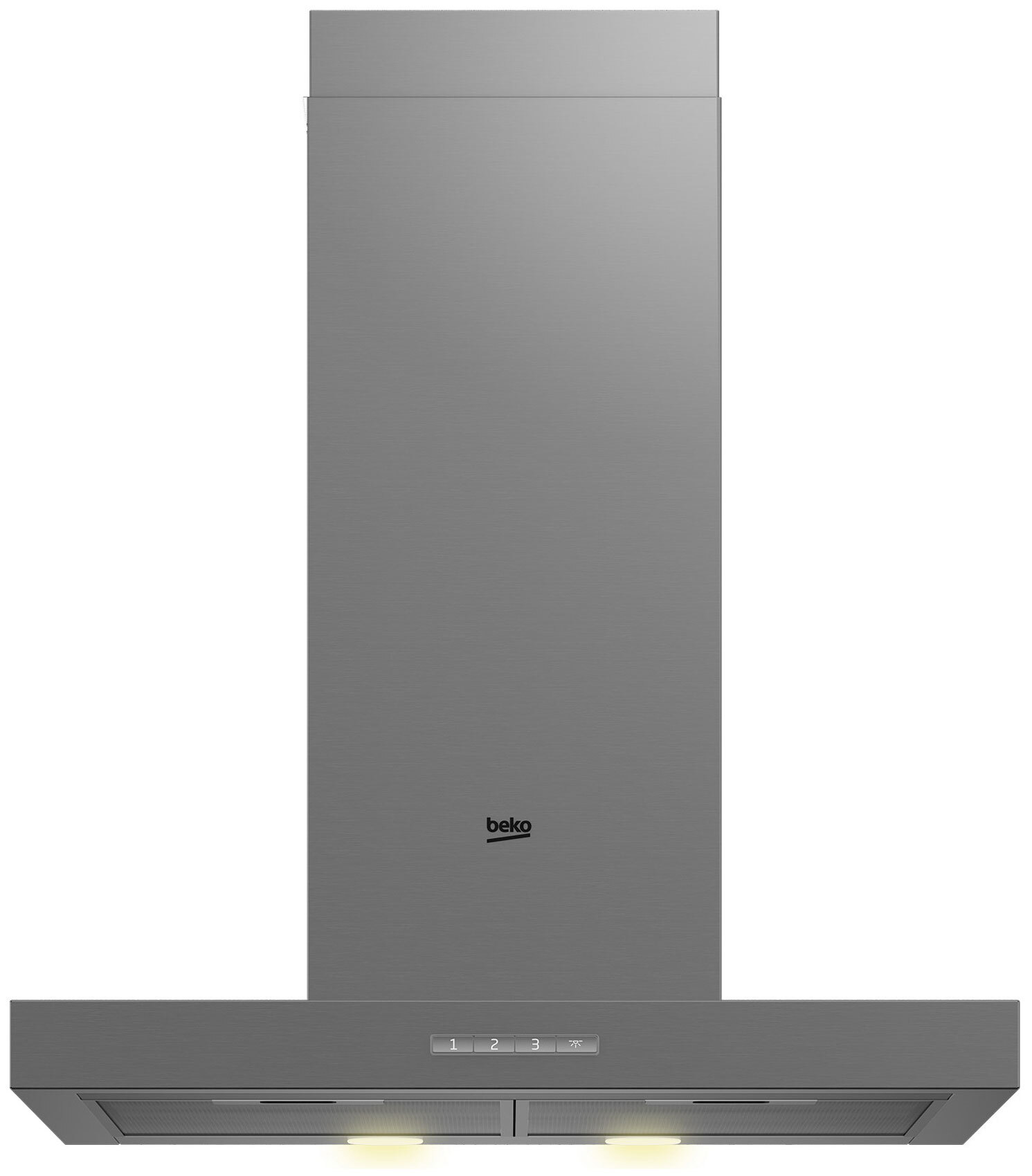 Кухонная вытяжка Beko BHCB61632XH Gray