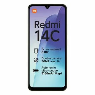 Смартфон Xiaomi Redmi 14C 8/256GB, Global, Midnight Black