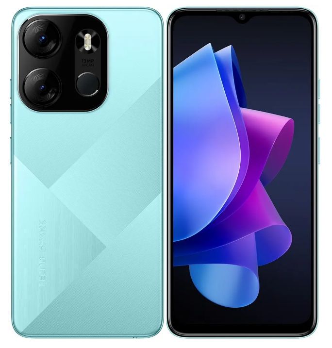Смартфон Tecno Spark Go 1 3/64GB, Global, Lime Green