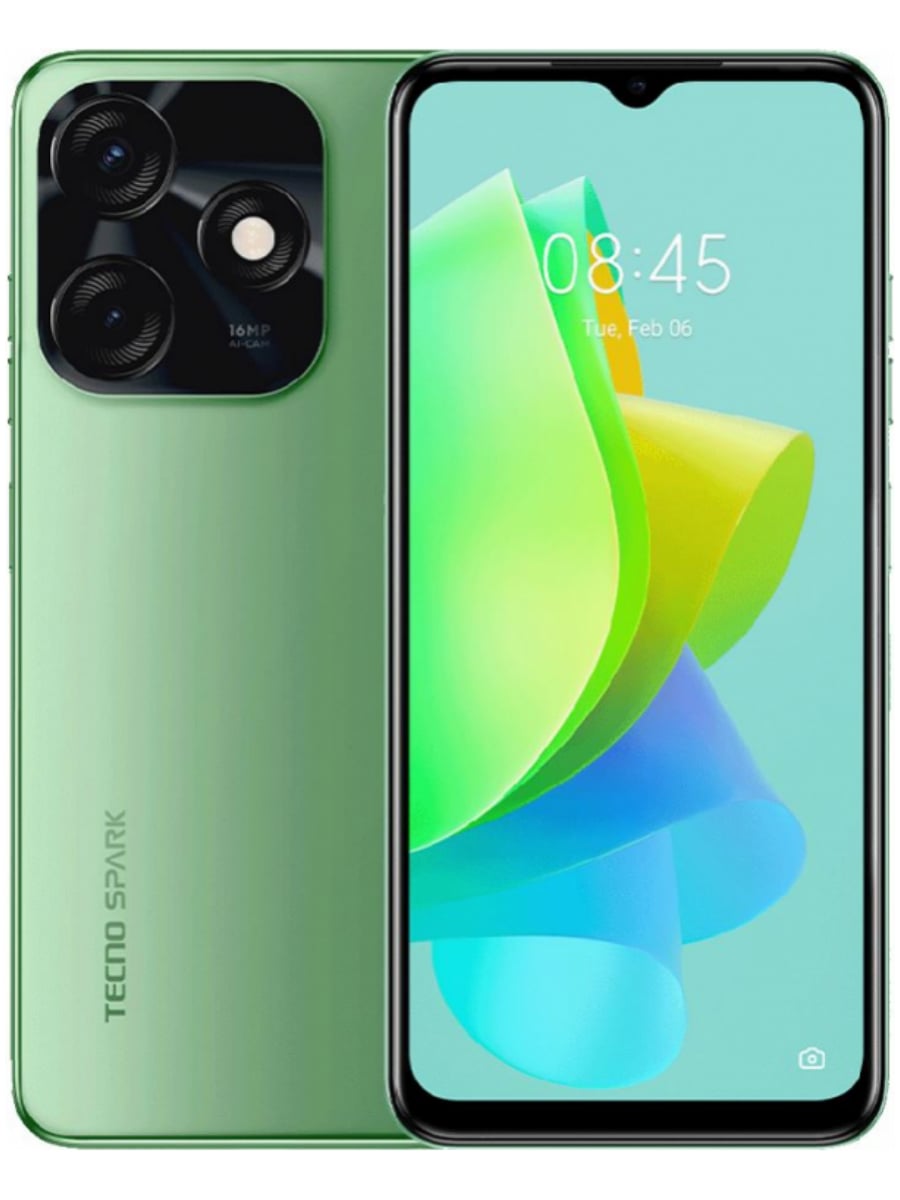 Смартфон Tecno Spark Go 1 4/64GB, Global, Lime Green