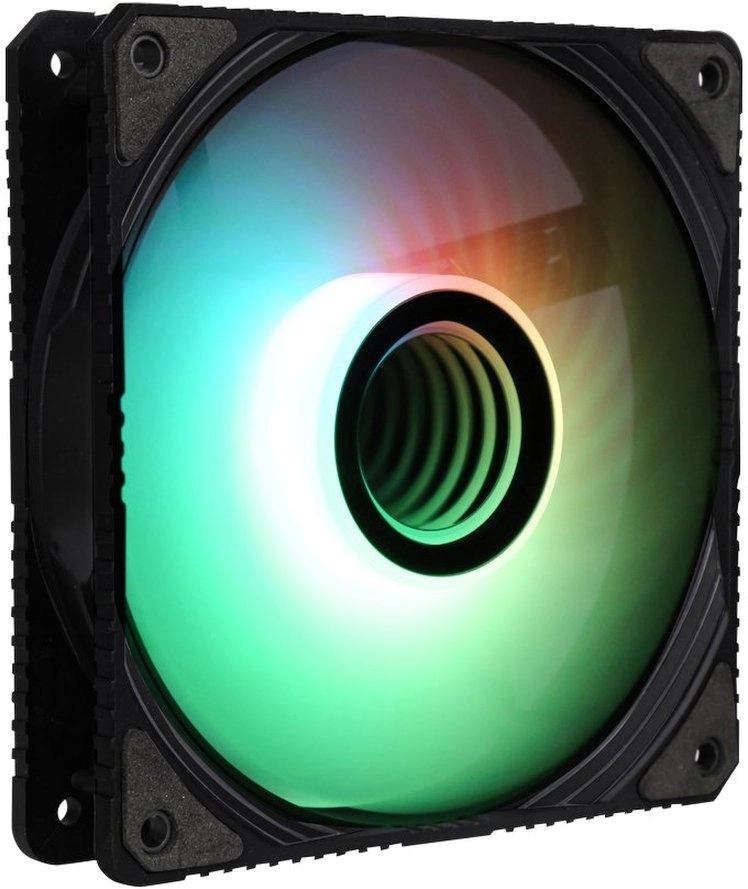 Корпусный вентилятор 2E Gaming Air Cool Infinity ACF120IW-ARGB, 120mm, 1200rpm, 3pin, 3pin+5VAura, 23dBa