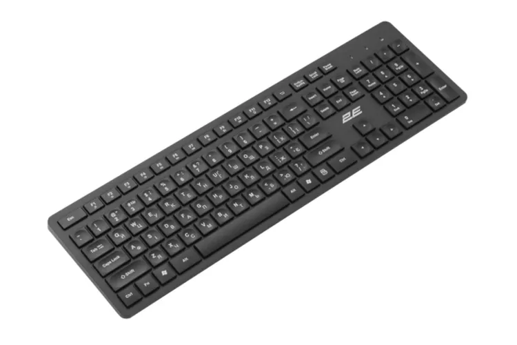 Клавиатура 2E KS260 WL BT Black EN/UA
