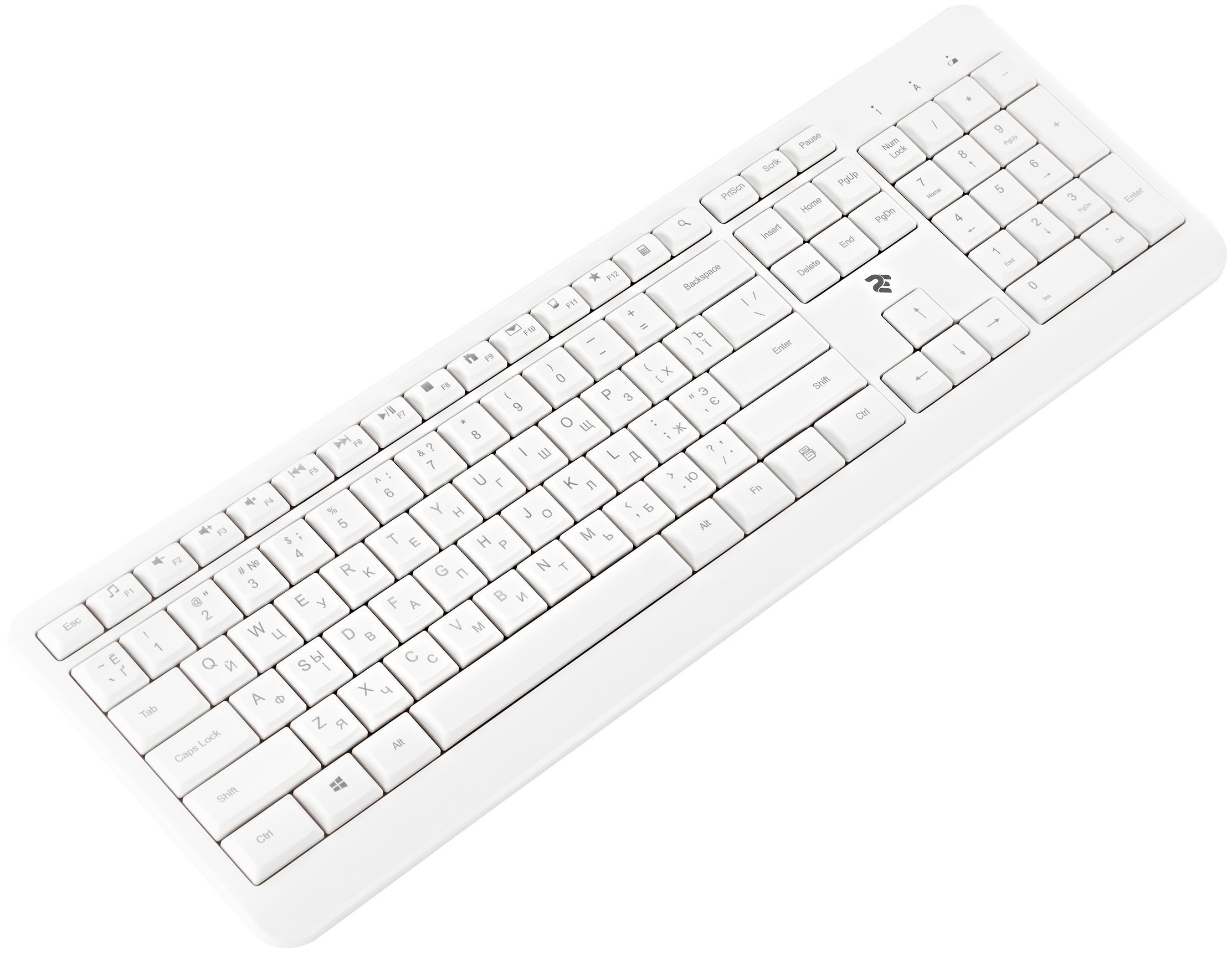 Клавиатура 2E KS270 WL BT White ножничные