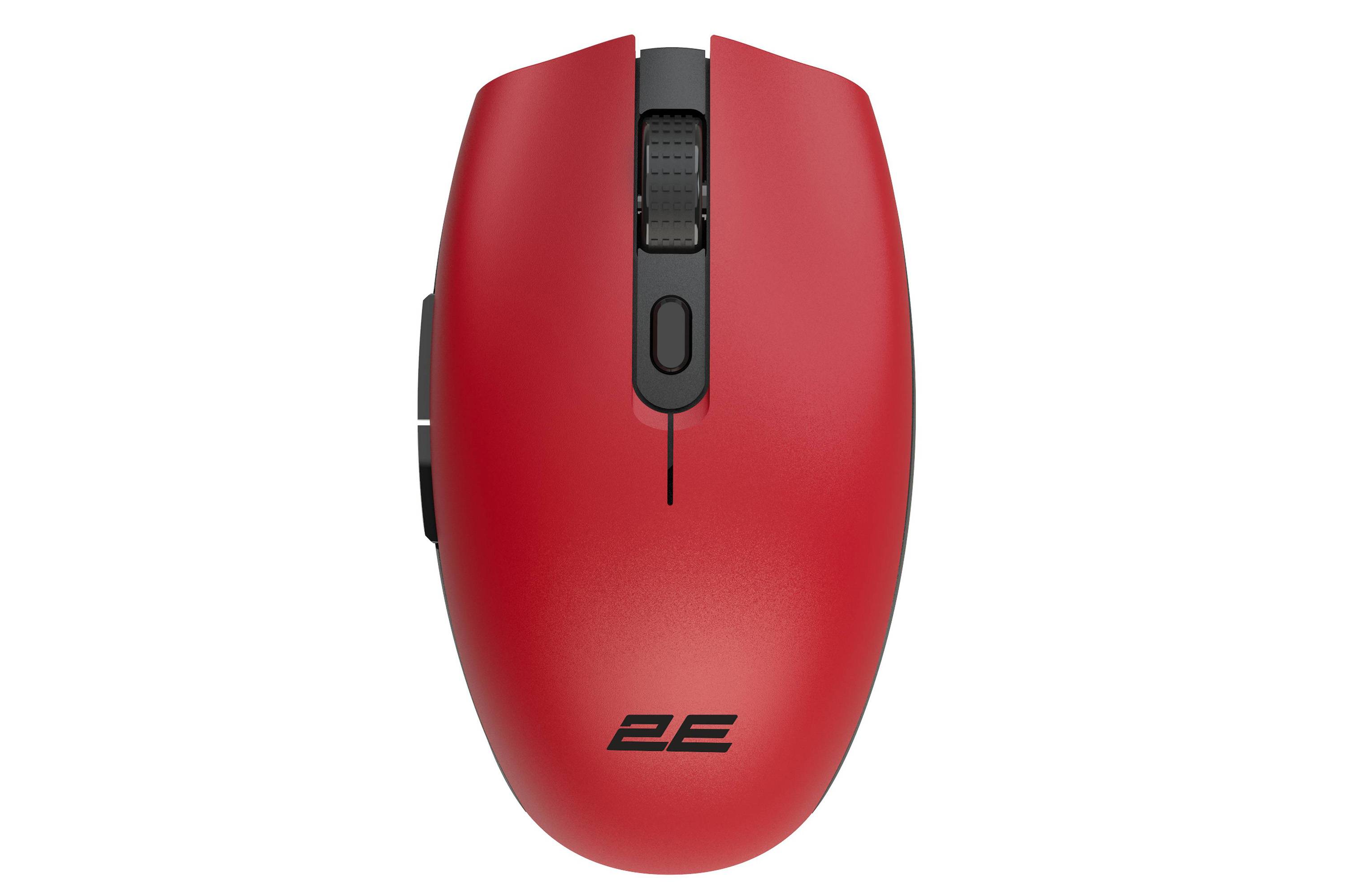 Мышь беспроводная 2Е MF2030 WL Rechargable Red