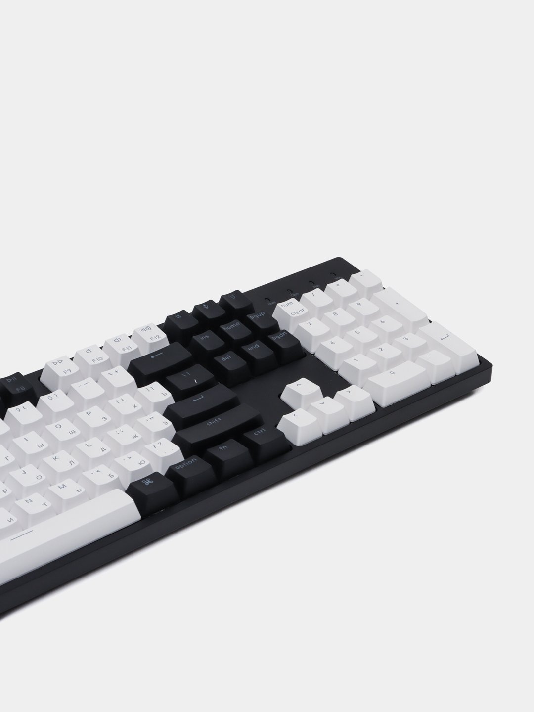Механическая клавиатура Keychron C2 104Key, Gateron G Pro Brown, Hot-Swap, USB-A, EN/UKR, White Led, Black